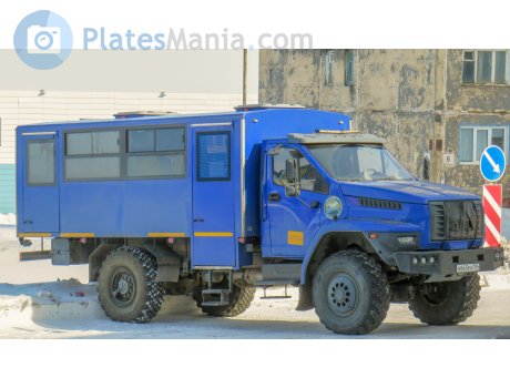 в865рн124, Ural (UralAZ) 3255