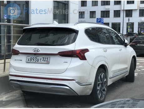 х893вт323, Hyundai Santa Fe