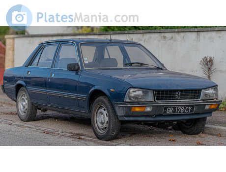 GR-178-CY, Peugeot 505