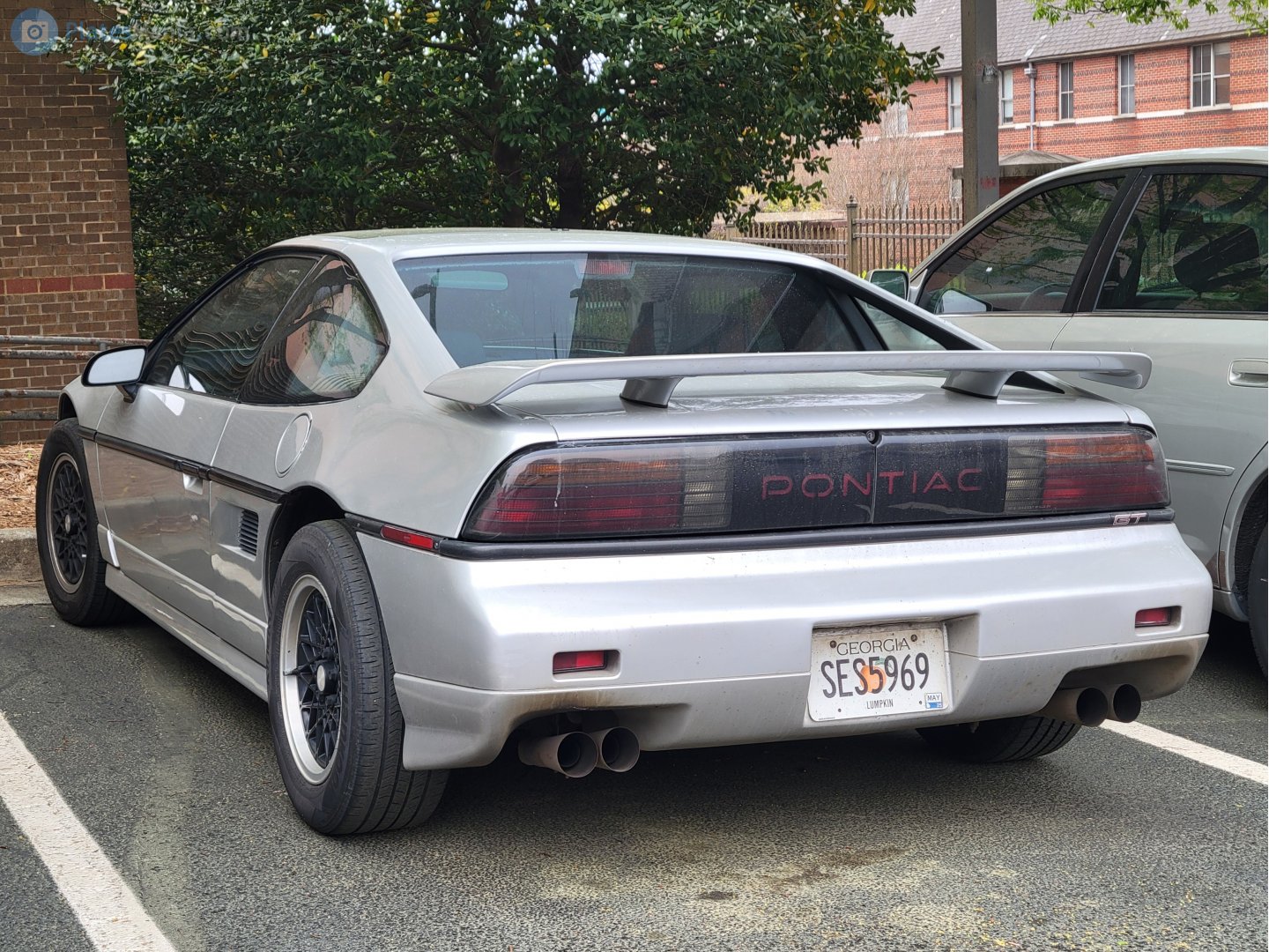 SES5969, Pontiac Fiero 1st gen (P-body), facelift, 1985–1988