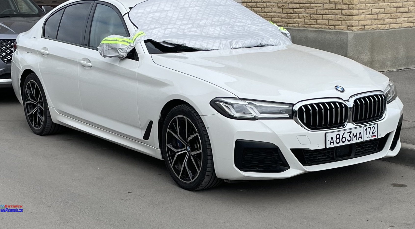 а 863 ма 172, BMW 5 Series 7th gen Sedan (G30/G38), facelift, 2020–2023