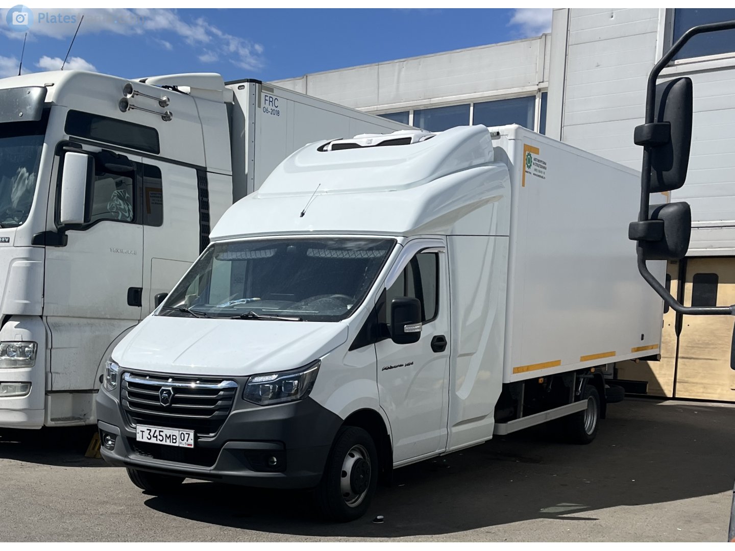 т 345 мв 07, GAZ ГАЗель NN Single Cab Truck (A21, A23, C41), 2021–