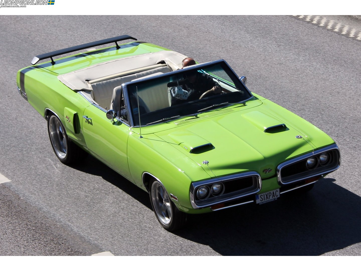 SIXPAC, Dodge Coronet 5th gen 1970 2-door Convertible (27; B-body), 5th facelift, 1969–1970