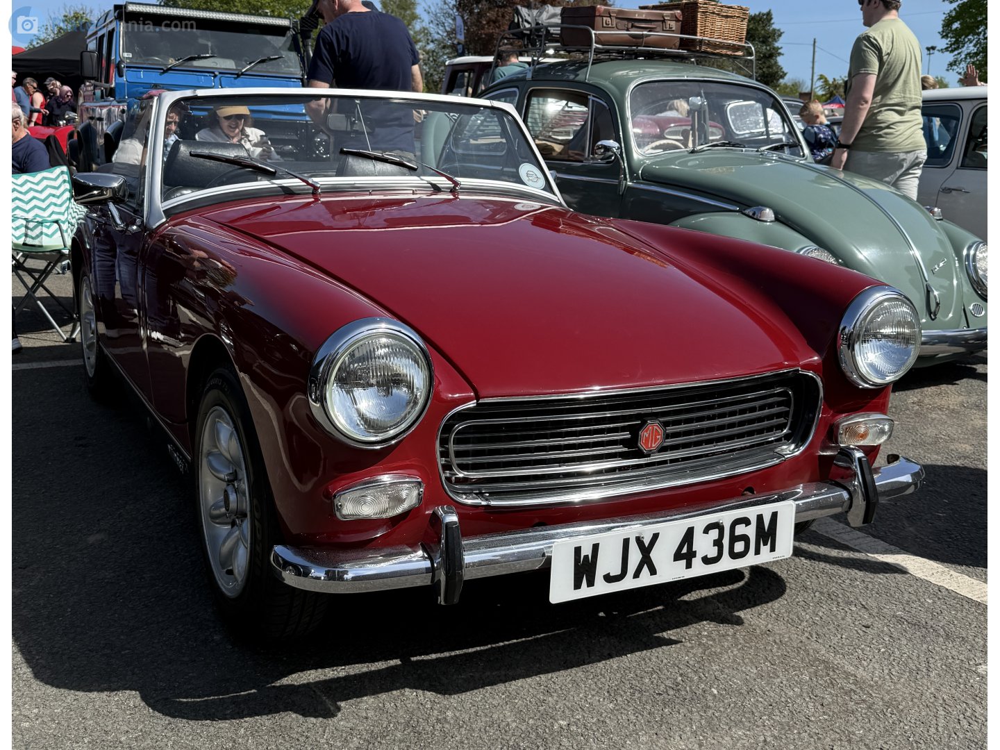 WJX436M, MG Midget 