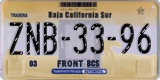 Baja California Sur, Cars (AAA-00-00)