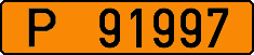 License plate Belarus, Foreign citizens and enterprises