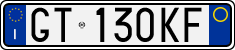 License plate of Italy, Cars (1994 year series)