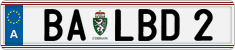 License plate of Austria, Vanity Plates