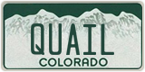 Colorado, Vanity Plates