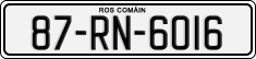 License plate of Ireland, Regular plates