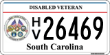 South Carolina, Military (A12345 / AB12345)