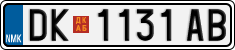 License plate of North Macedonia, Regular plates (2012)