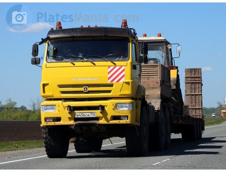 в456оа702, KamAZ 6522