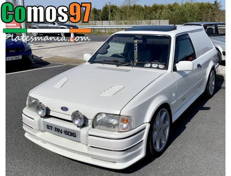 87-RN-6016, Ford Escort