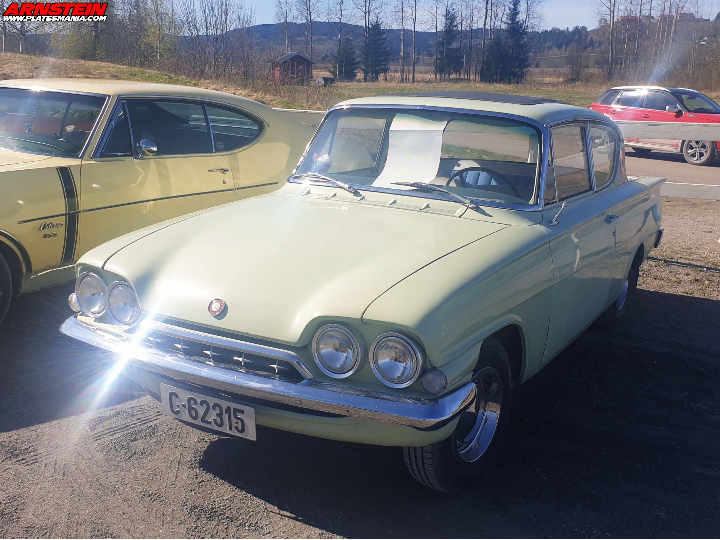 C-62315, Ford Consul 3rd gen Classic (315) 2-door Sedan, 1961–1963