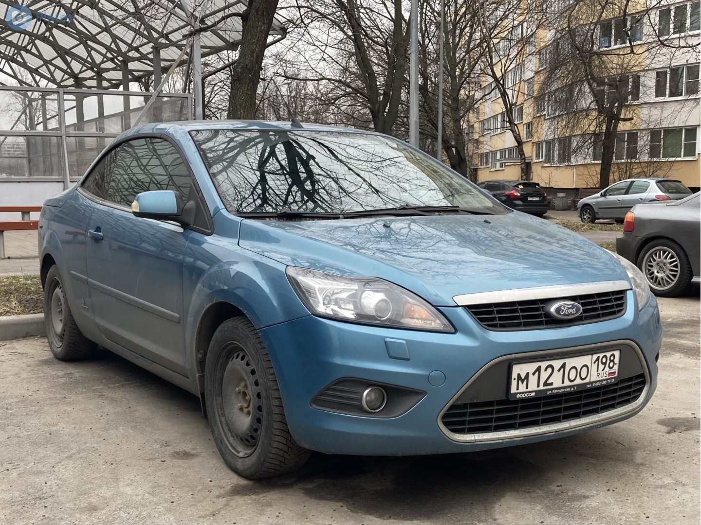 м 121 оо 198, Ford Focus 2nd gen CC Cabriolet (DB3; S389), facelift, 2008–2011