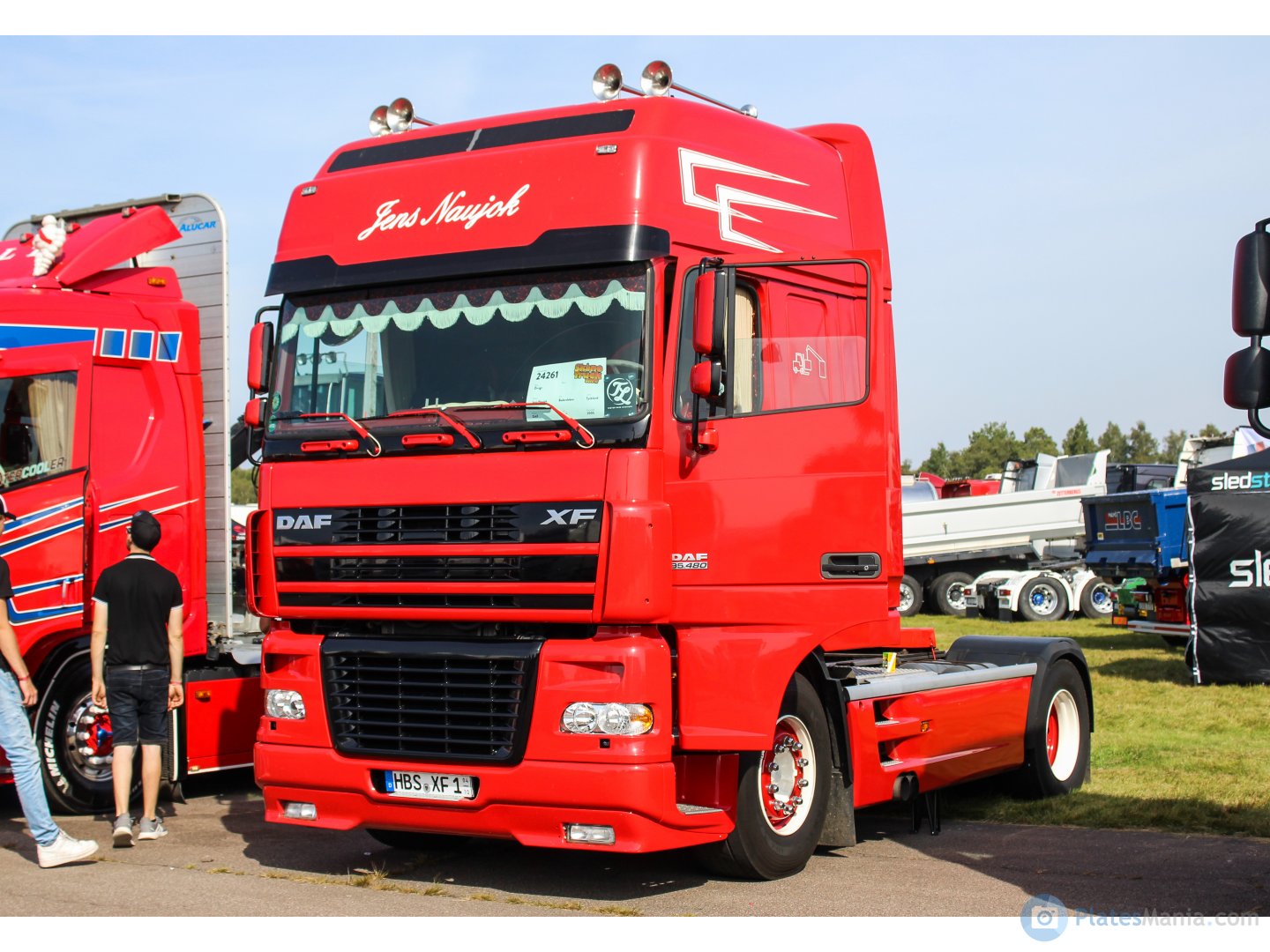 HBS XF 1 (04/10), DAF XF 2nd gen (XF95), 2002–2006