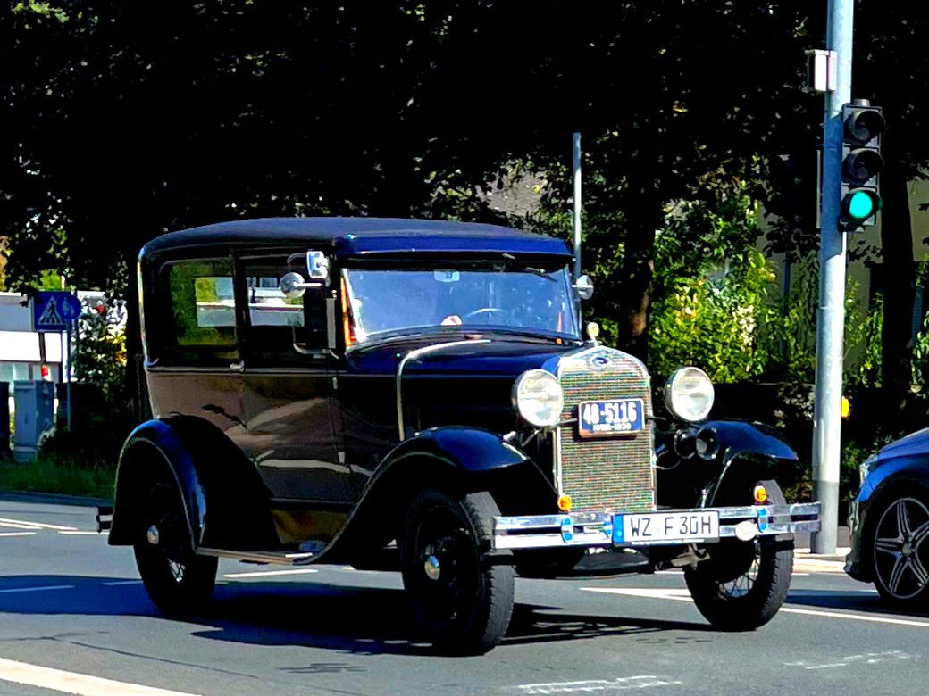 WZ F 30 H, Klassik nəqliyyat vasitələrin nömrələri (