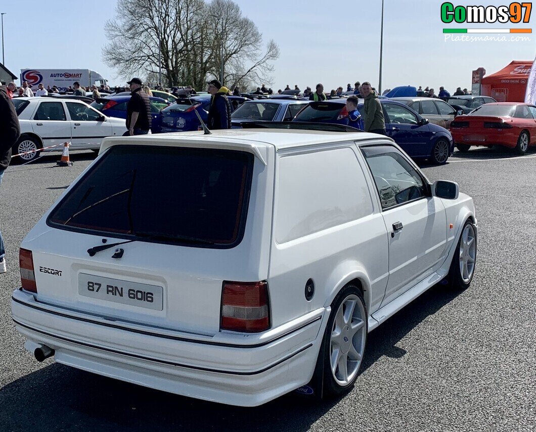 87-RN-6016, Ford Escort 4th gen 3-door Turnier Wagon (ADF; Global-market), 1986–1990 (–1992 for LATAM-market)
