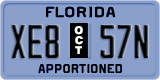 Florida, Apportioned (A12 34B)