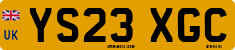 License plate of the United Kingdom, 2001 year system