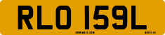 License plate of the United Kingdom, 1963 year system