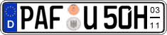 German license plate, Seasonal plates (Oldtimers)