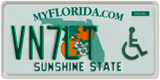 Florida, Vehicles for disabled persons