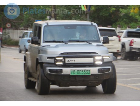 沪B·DE5533, iCar V23