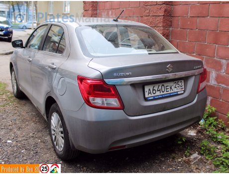 а640ек252, Suzuki Dzire