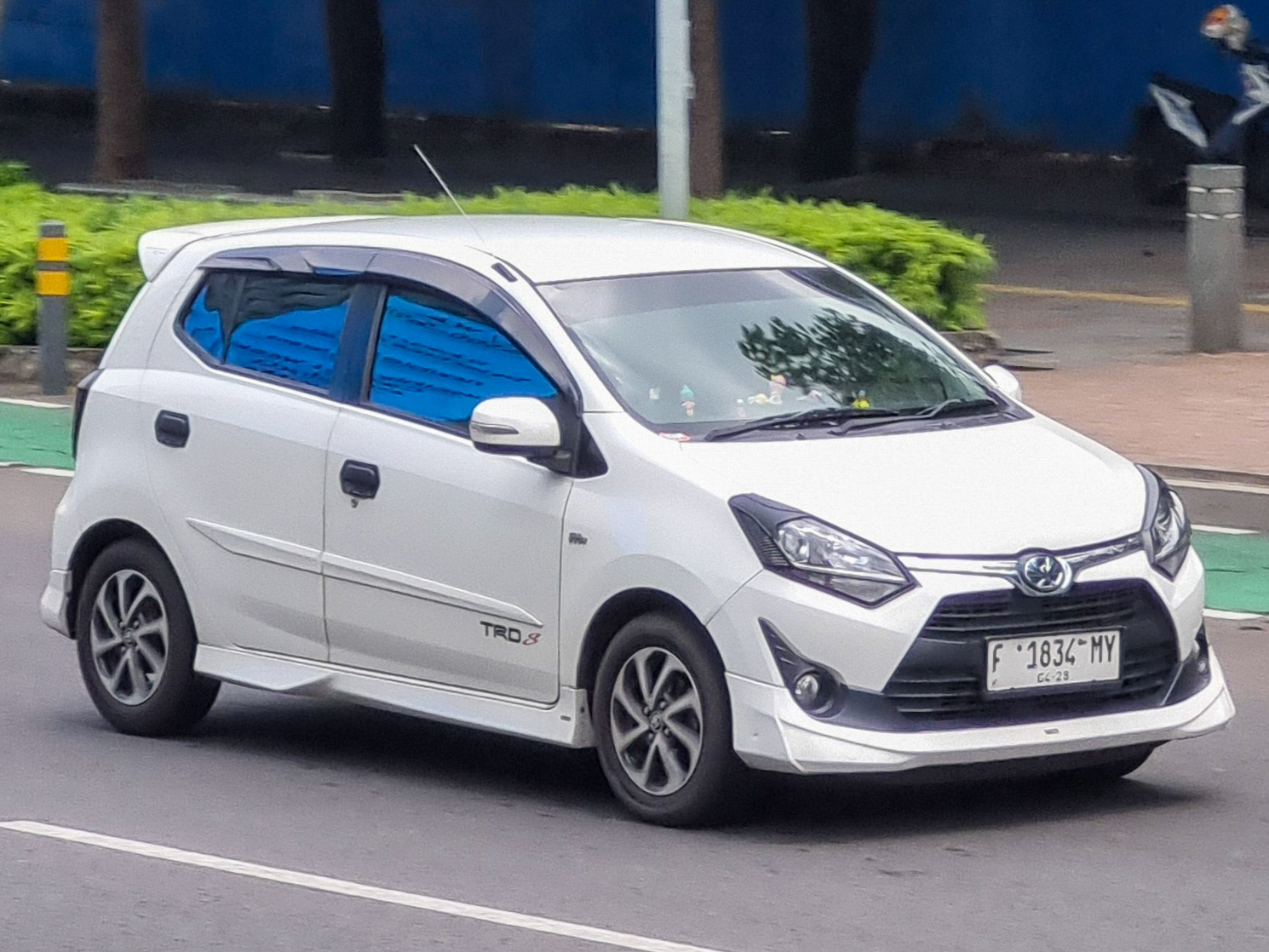F 1834 MY, Toyota Agya 1st gen (B100), 1st facelift, 2017–2020