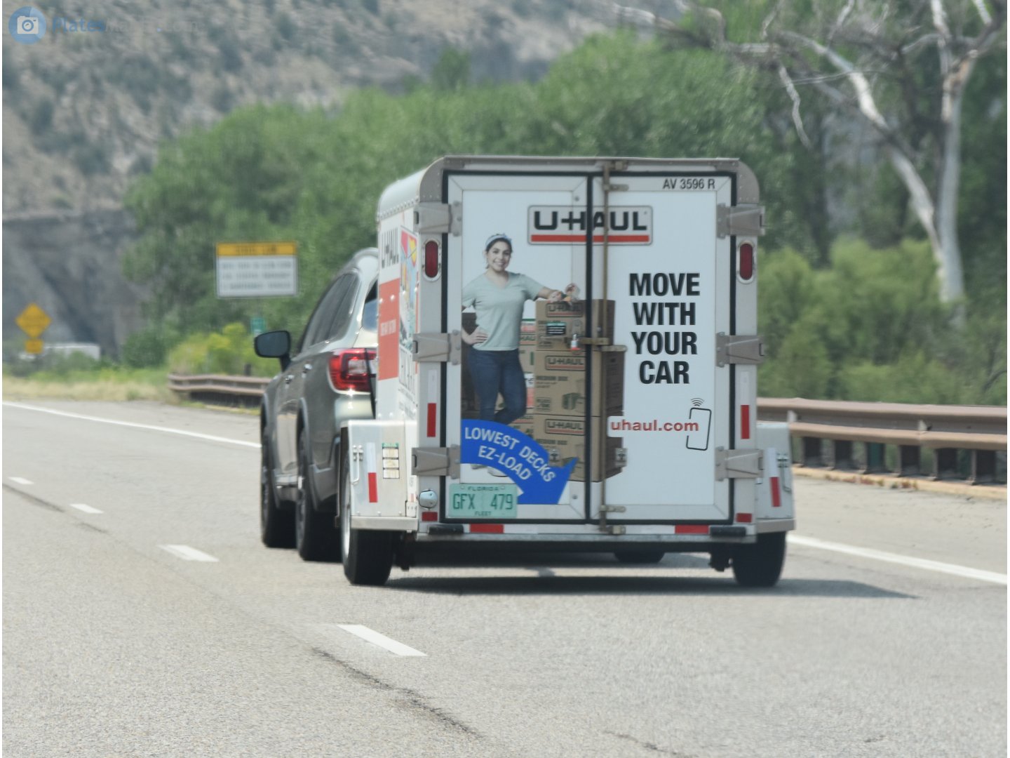 GFX 479, U-Haul 5' x 8' Cargo Trailer (AV) 
