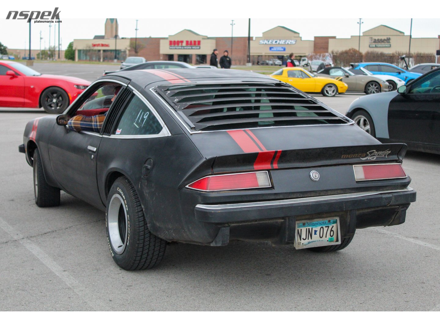 NJN-076, Chevrolet Monza 1st gen (2+2) 2-door Liftback (07; H-body), 1974–1977