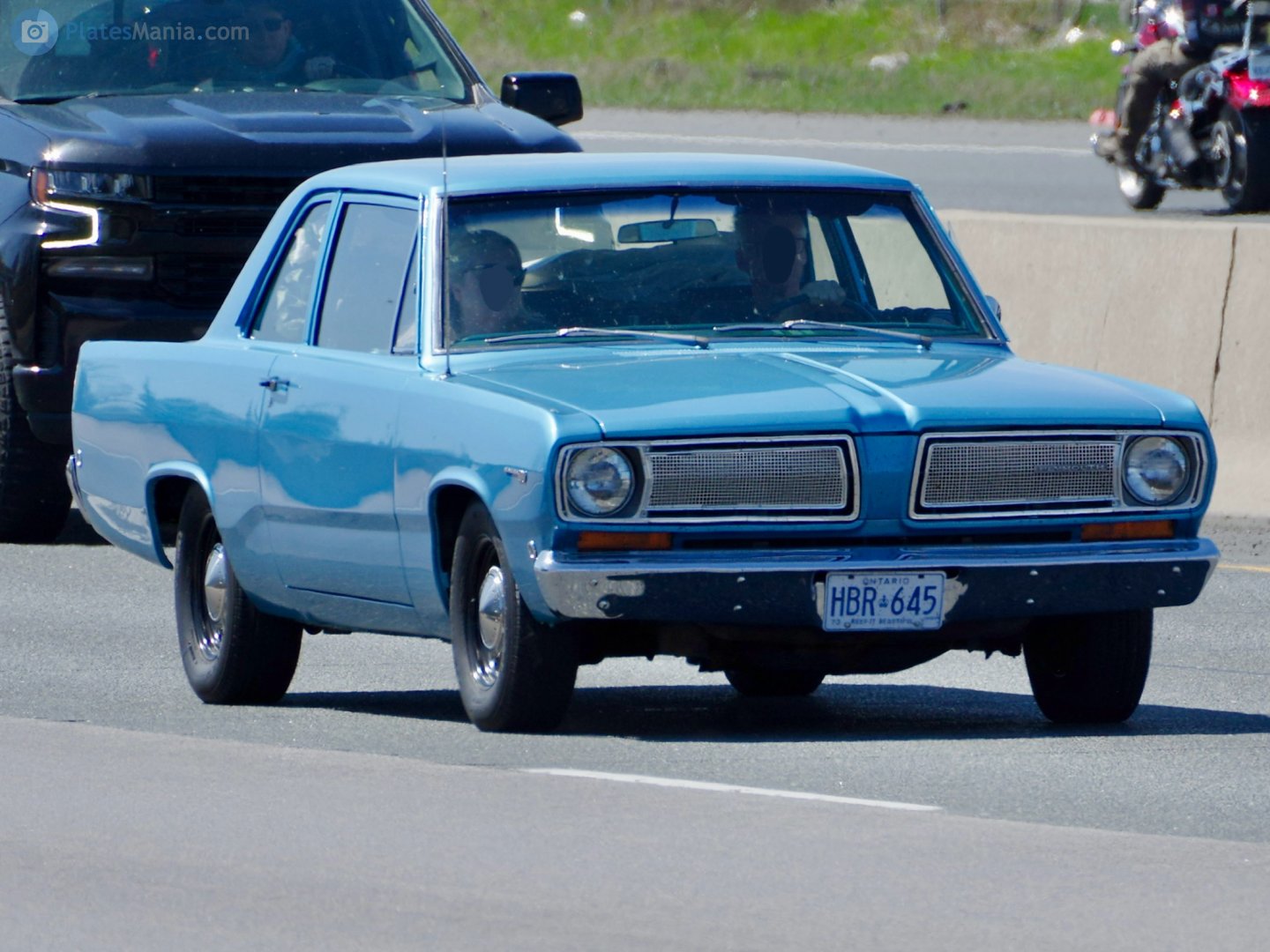 HBR-645, Plymouth Valiant 3rd gen 1967 2-door Sedan (CV1/CV2; A-body), 1966–1967