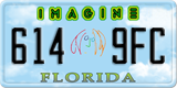 Florida, Specialty plates (XXX XXX)