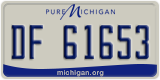Michigan, Commercial vehicles (AB 12345)
