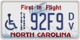 North Carolina, Disabled Veteran (XXXX)