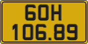 License plate of Vietnam, Commercial vehicles