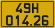 License plate of Vietnam, Commercial vehicles