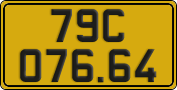 License plate of Vietnam, Commercial vehicles