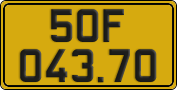 License plate of Vietnam, Commercial vehicles
