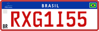 License plate of Brazil, Commercial vehicles (Mercosul)