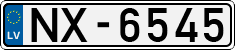 License plate of Latvia, Regular car plates