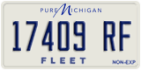 Michigan, Rental Fleet (12345 RF)