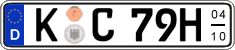 German license plate, Seasonal plates (Oldtimers)