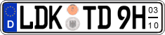 German license plate, Seasonal plates (Oldtimers)