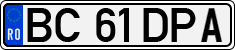 License plate of Romania, Regular plates