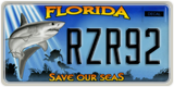 Florida, Specialty plates (XXXXX)