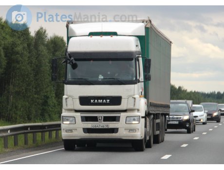 о647нв48, KamAZ 5490