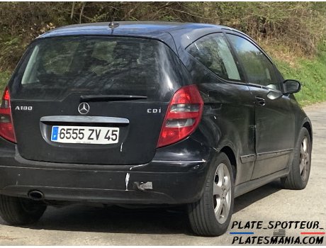 6555 ZV 45, Mercedes-Benz A-Klasse